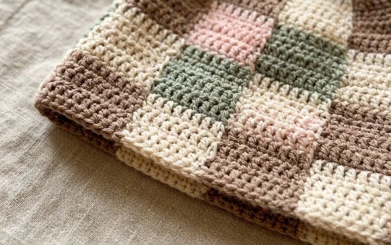 Simple Crochet Ribbed Checker Beanie - FREE Pattern + Video Tutorial - Hayhay Crochet